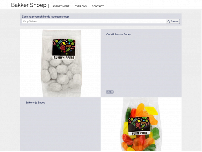 bakkersnoep.nl snapshot