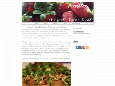 thedelectablefeast.com snapshot