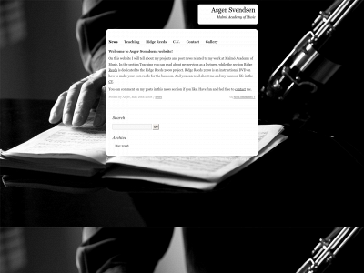 asgersvendsen.org snapshot