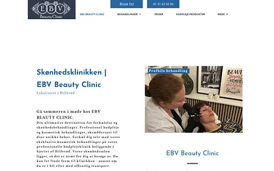 ebvclinic.dk snapshot