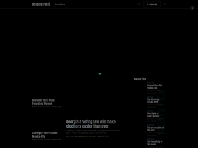 boudoir-prive-magazine.fr snapshot