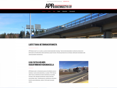 apr-rakennustyo.fi snapshot