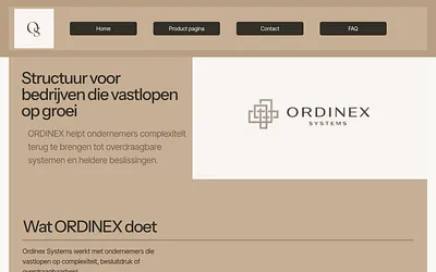 ordinexsystems.com snapshot