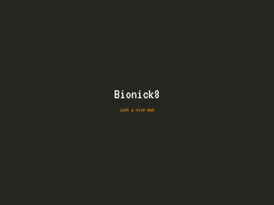 bionick8.com snapshot