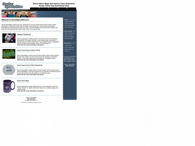 seniorspecialties.com snapshot