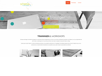 scherpe-trainingen.nl snapshot