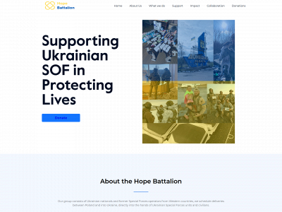 hopebattalion.com snapshot