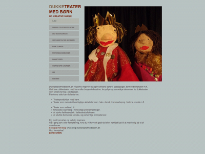 dukketeatermedboern.dk snapshot