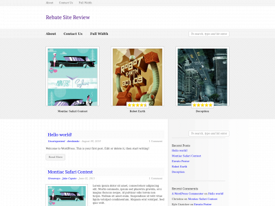 rebatesitereview.com snapshot