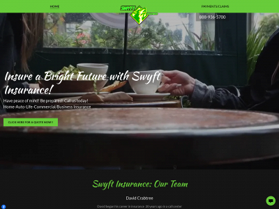 swyftins.com snapshot