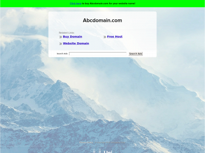 abcdomain.com snapshot