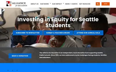 alliance4ed.org snapshot