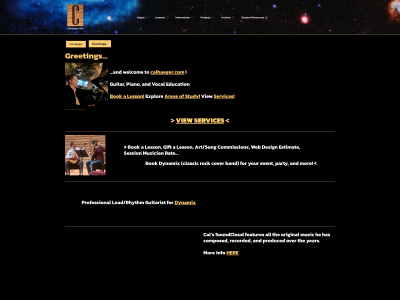 calhaeger.com snapshot