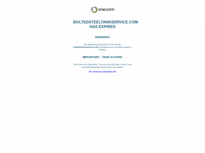 boltedsteeltankservice.com snapshot