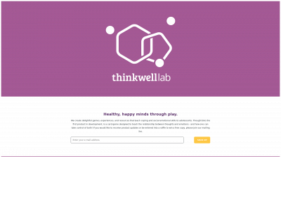 thinkwelllab.com snapshot