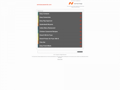 ammascasserole.com snapshot