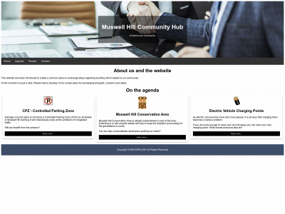 muswellhill.org snapshot