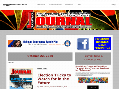 pasadenajournal.com snapshot