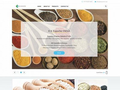 kkexporter.com snapshot