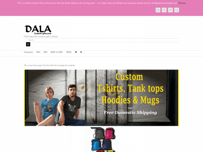 dalacustomgifts.com snapshot