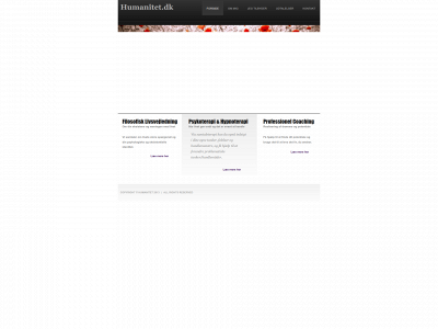 humanitet.dk snapshot