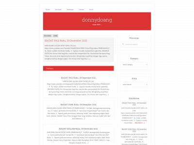 donnydoang.com snapshot