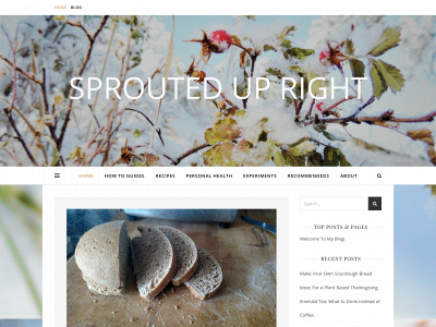 sproutedupright.com snapshot