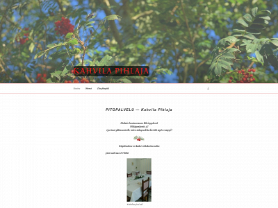 kahvilapihlaja.com snapshot