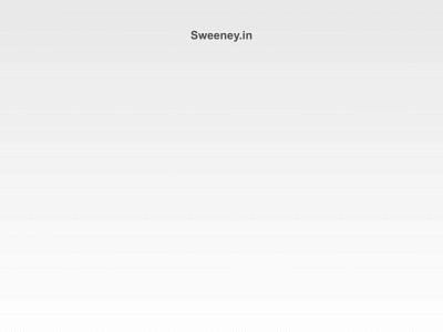 sweeney.in snapshot