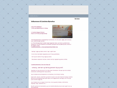 liselottesboernehus-privatpasningsordning.dk snapshot