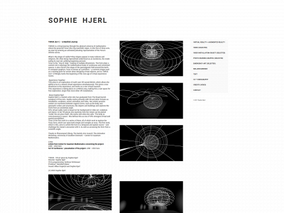 sophiehjerl.com snapshot