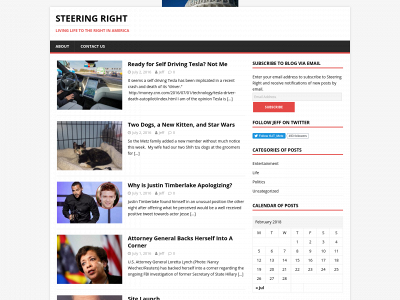 steeringright.com snapshot