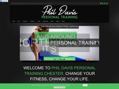 phildavispersonaltraining.co.uk snapshot