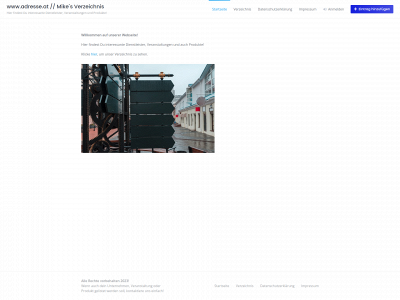 adresse.at snapshot
