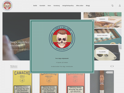 chefcigars.se snapshot