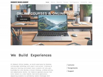 eduquestonlineacademy.weebly.com snapshot