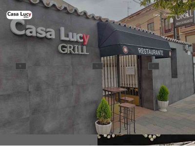 casalucygrill.com snapshot