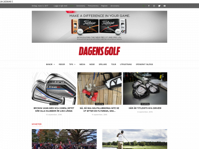 dagensgolf.se snapshot