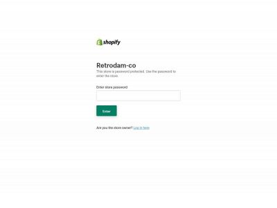retrodam.com snapshot