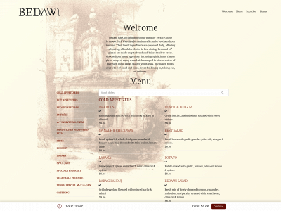 bedawicafe.com snapshot