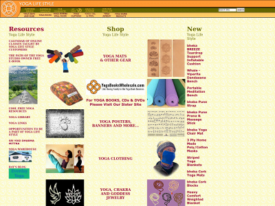 yogalifestyle.com snapshot