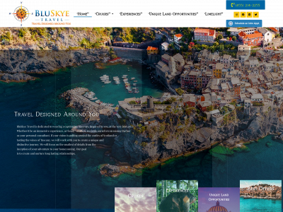 bluskyetravel.com snapshot