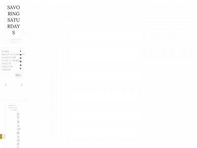 savoringsaturdays.com snapshot