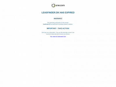 leasfinder.dk snapshot