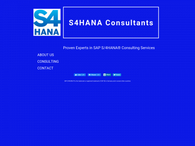s4hana-consultants.com snapshot