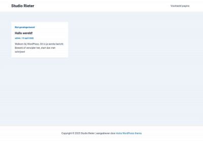 studiorieter.nl snapshot