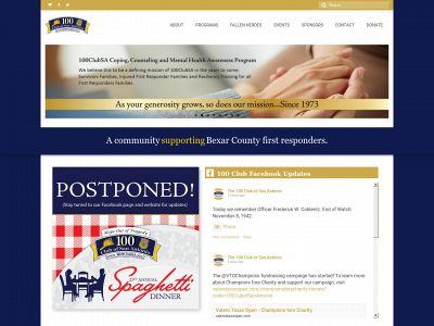 100clubsa.org snapshot