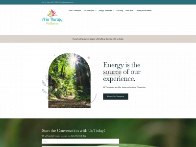 ariatherapy.com snapshot