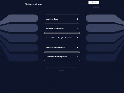sjhlogisticsllc.com snapshot
