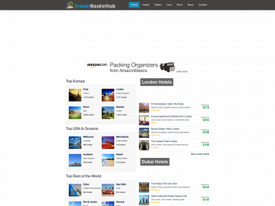 travelroutehub.com snapshot